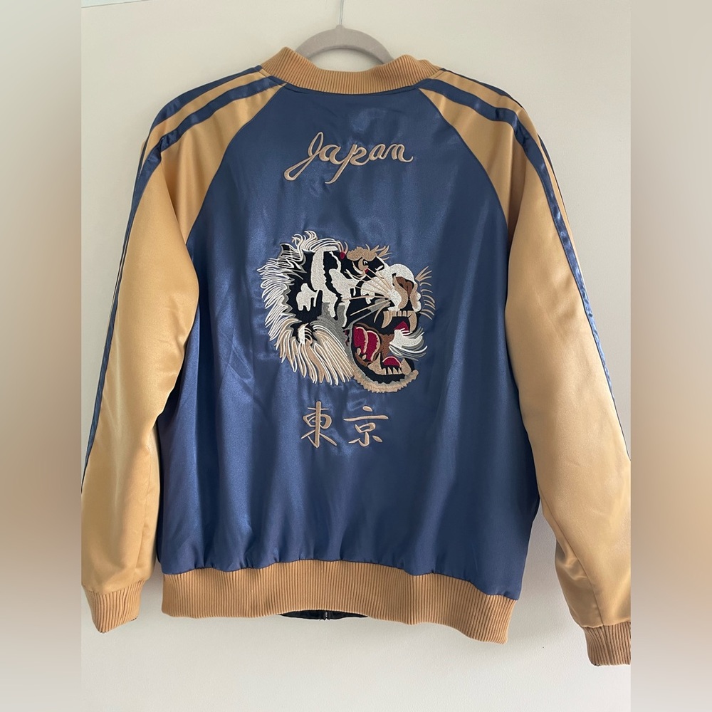 Satin Japan-Los Angeles bomber jacket